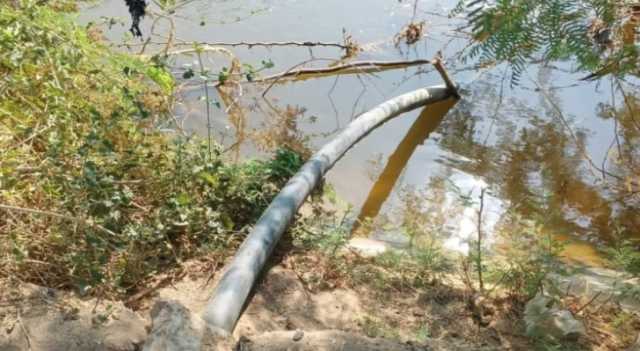 المياه: ضبط اعتداءات على خط ناقل في المفرق لتزويد مزارع