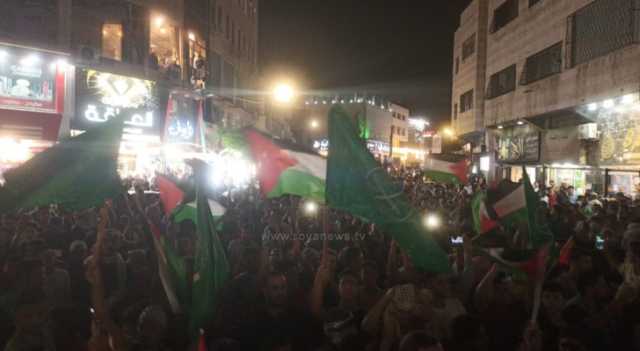 لليوم السادس.. أردنيون يحتشدون لنصرة فلسطين والأقصى