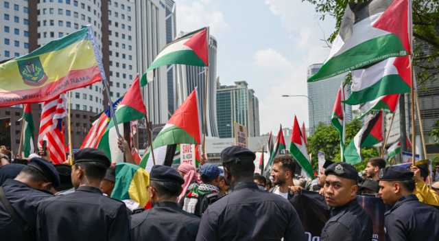 مظاهرات حاشدة في ماليزيا نصرة لغزة ورفضًا للعدوان عليها