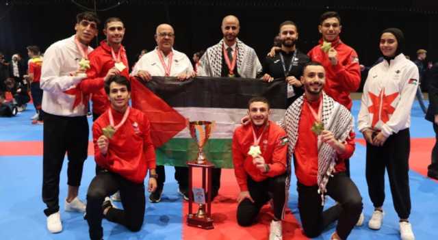 الاتحاد الدولي يشيد بانجاز الكاراتيه الأردنية في بطولة العالم
