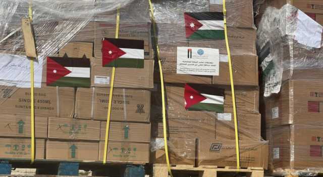وصول مساعدات طبية أردنية إلى رام الله