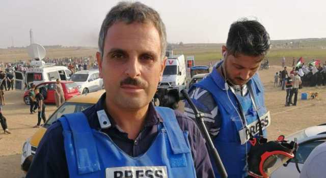 استشهاد مراسل تلفزيون فلسطين محمد أبو حطب جراء استهداف منزله في خان يونس