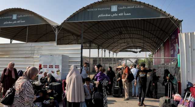 فتح معبر رفح الخميس لخروج الدفعة الثانية من حاملي الجنسيات الأجنبية والجرحى من غزة