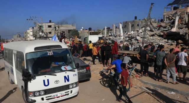 استشهاد فلسطينيين جراء قصف الاحتلال مقر يؤوي نازحين تابع للأمم المتحدة في غزة