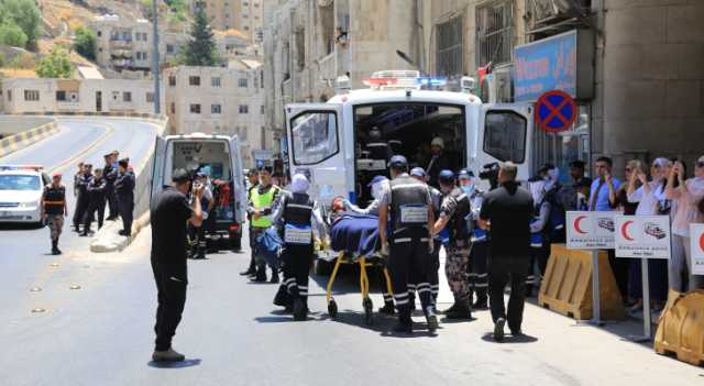 الدفاع المدني يتعامل مع 1314 حالة إسعافية خلال 24 ساعة بالأردن