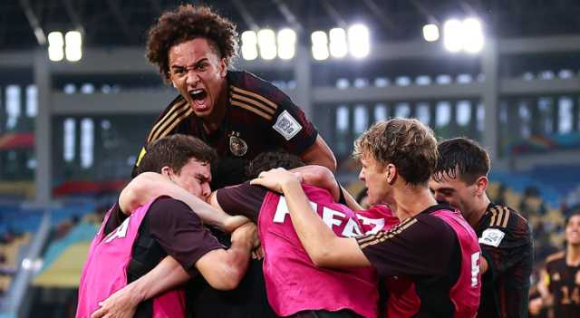 ألمانيا تتأهل إلى نهائي كأس العالم تحت 17 عاماً على حساب الأرجنتين