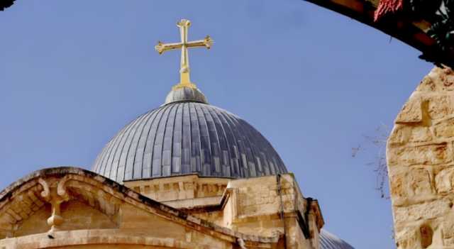 بطريركية الروم بالقدس تدين استهداف الاحتلال للكنائس والمؤسسات الدينية في غزة