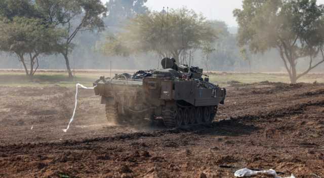القسام تستهدف دبابة ميركافا بقذيفة الياسين 105