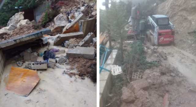 لبنان.. وفاة 4 صغار سوريين بعد انهيار منزل بسبب الأمطار الغزيرة