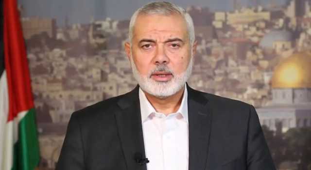 إسماعيل هنية يعلق على استشهاد عدد من أبنائه وأحفاده في غزة