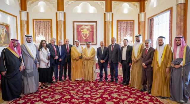 ملك البحرين يلتقي قيادات صندوق تمكين القدس في المنامة
