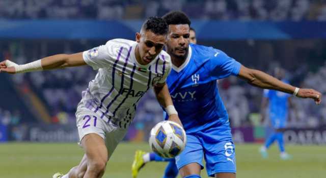 العين يحل ضيفا ثقيلا على الهلال في دوري أبطال آسيا الثلاثاء