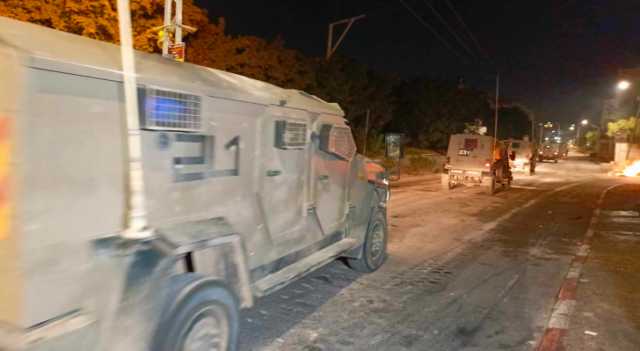 مراسل رؤيا: قوات الاحتلال تقتحم مدينة طولكرم من ثلاثة محاور