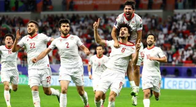 المنتخب الطاجيكي يبدأ تدريباته في عمان تأهبا للقاء النشامى