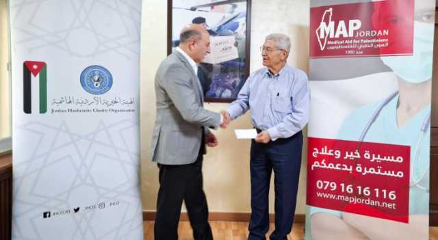 الجمعية الأردنية للعون الطبي للفلسطينيين والهيئة الخيرية الأردنية الهاشمية تواصلان دعم أهل غزة