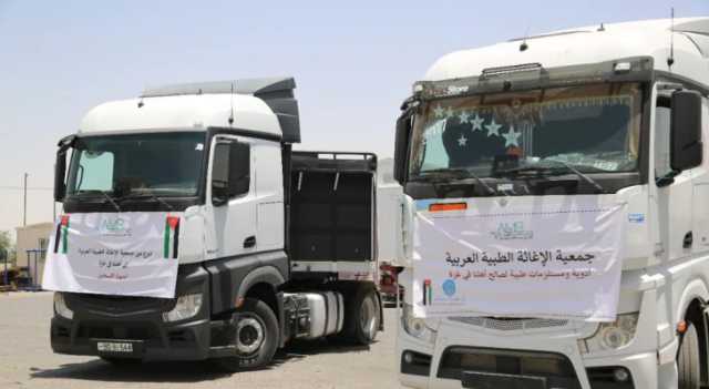 70 شاحنة مساعدات إنسانية من الأردن تصل غزة رابع أيام عيد الأضحى