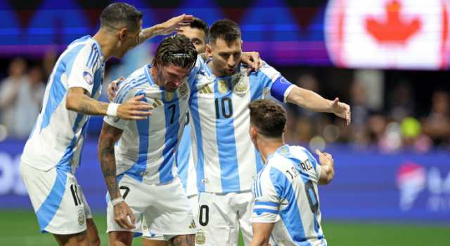 الأرجنتين تجري مرانها الأول في نيوجيرسي استعدادًا لمواجهة تشيلي