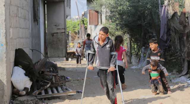 منظمة دولية: ألف طفل في غزة فقدوا إحدى ساقيهم أو كلتيهما منذ بدء العدوان