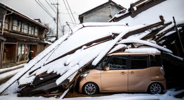 زلزال بقوة 6 درجات يضرب اليابان