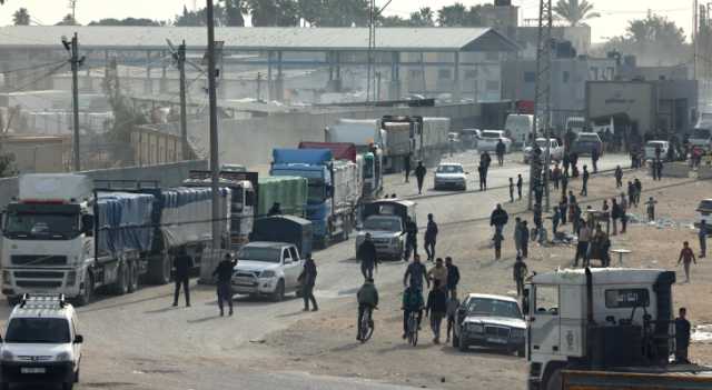 الهلال الأحمر الفلسطيني: لم تدخل أي شاحنة مساعدات من معبر كرم أبو سالم