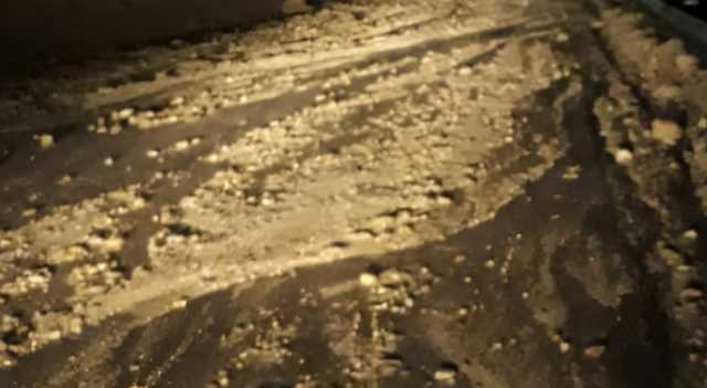 الأمن العام تحذر سالكي طريق الموجب باتجاه الكرك بسبب انهيارات أتربة وحجارة