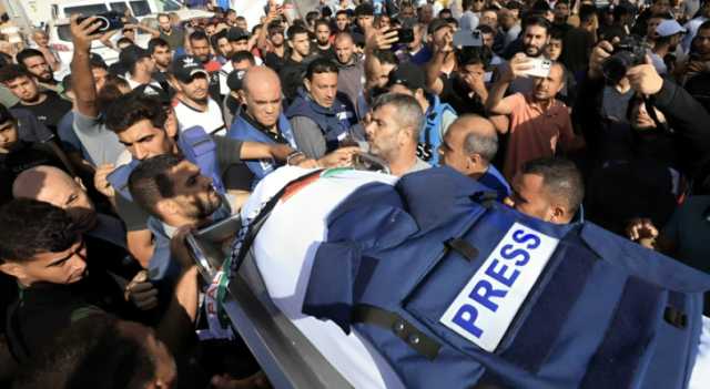 120 صحفيا ارتقوا منذ بدء العدوان على غزة