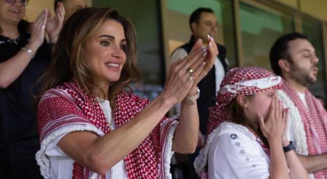 الملكة رانيا للنشامى: ما خسرتوا يا نشامى لأنكم ربحتوا قلوب كل الأردنيين