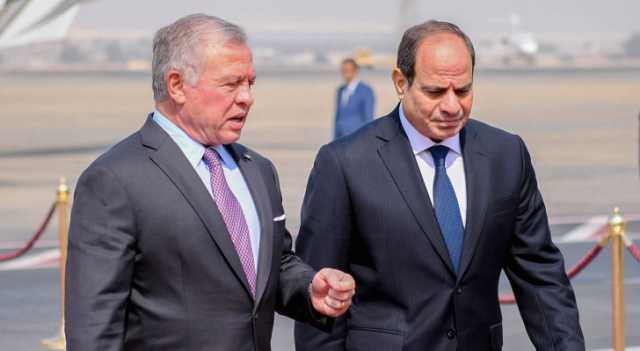 الملك يجري اتصالا مع الرئيس المصري في إطار التنسيق المتواصل بشأن التطورات الخطيرة بغزة