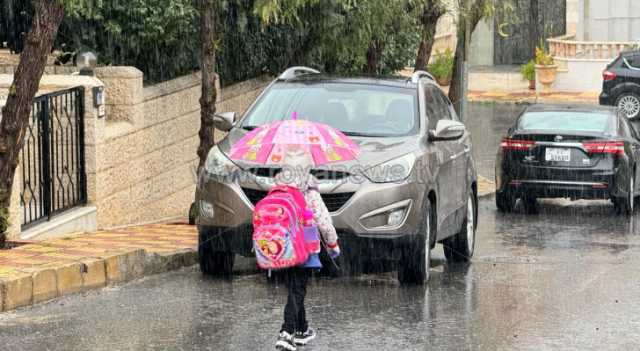 مجددا.. حالة من عدم الاستقرار الجوي وعودة فرص الأمطار في الأردن