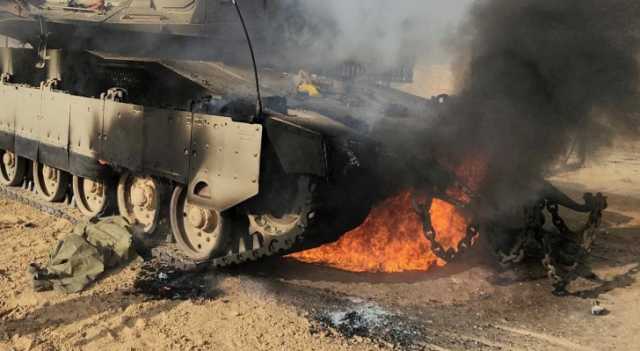 القسام: الاستيلاء على طائرة استطلاع للاحتلال وتفجير دبابتين في حي الزيتون بغزة