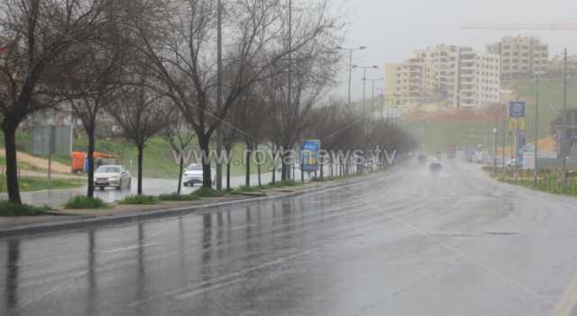 الأرصاد: فرصة لهطول زخات من المطر في هذه المناطق بالأردن الاثنين