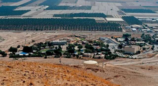 تل أبيب تصادر 8 آلاف دونم من الأراضي في غور الأردن