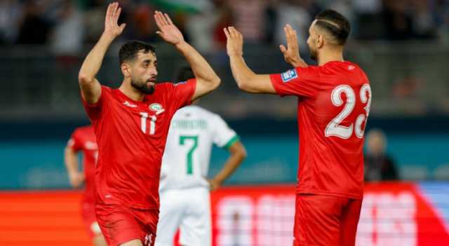 عدي الدباغ يصبح الهداف التاريخي للمنتخب الفلسطيني لكرة القدم