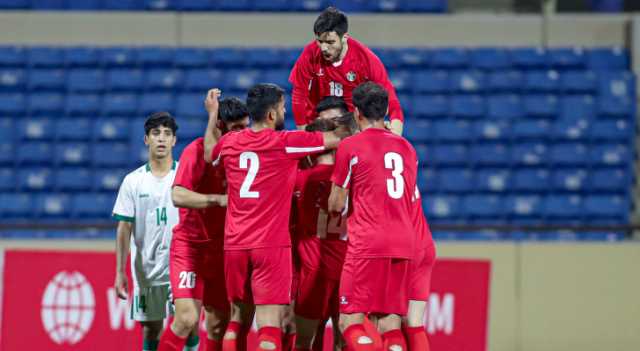 المنتخب الوطني تحت 23 يتغلب على نظيره العراقي بـ غرب آسيا