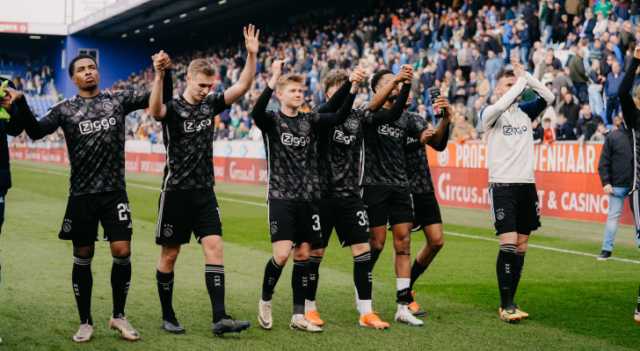 أياكس يعود لطريق الانتصارات في الدوري الهولندي