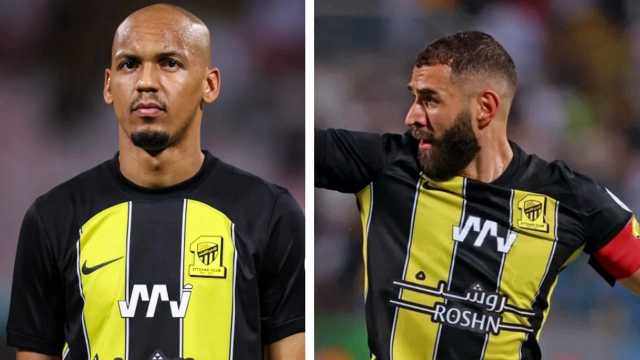 جاهزية الثنائي كريم بنزيما وفابينهو لمباراة ‎الهلال غدًا