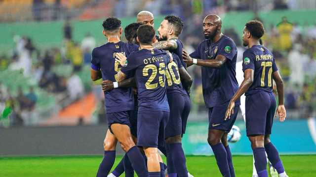 النصر يمطر أحد بخماسية