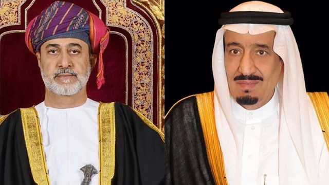 سلطان عُمان يهنّئ خادم الحرمين الشريفين بمناسبة اليوم الوطني الـ 93