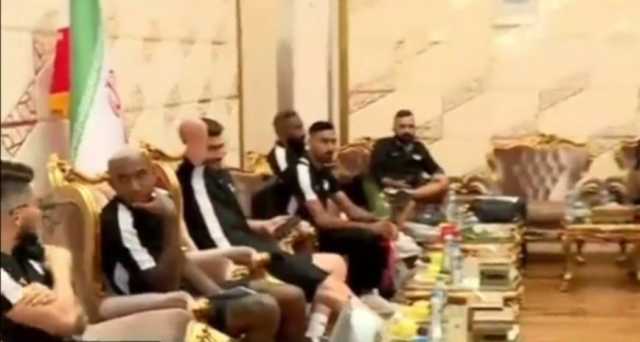 وصول بعثة نادي النصر إلى إيران.. فيديو