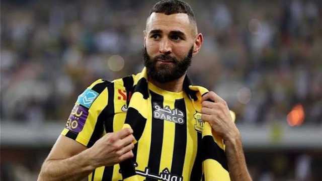 شد عضلي قد يحرم كريم بنزيما في مباراة الاتحاد ضد أولماليك اليوم