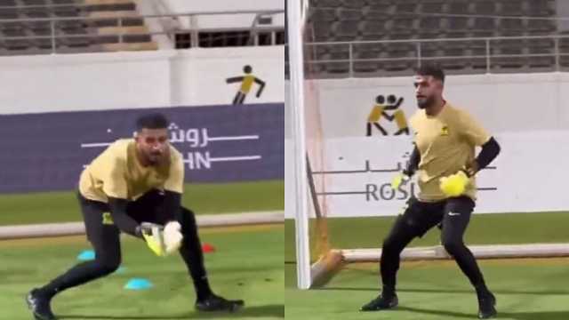 الظهور الأول لعبدالله المعيوف مع الاتحاد..فيديو