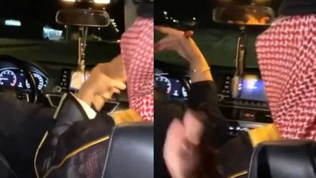 أم تزف ابنها العريس على سيارتها في مشهد جميل .. فيديو