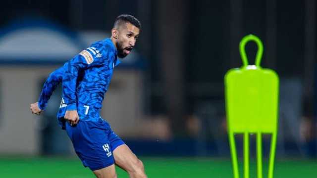 غياب سلمان الفرج عن الهلال أمام الأهلي