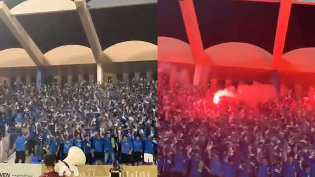 الجماهير الهلالية تردد بحماس أهزوجة الهلال الجديدة .. فيديو