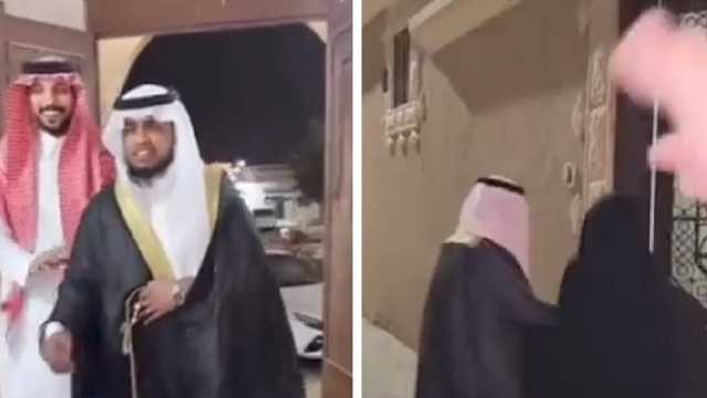 إعلامي سعودي يحقق أمنية عاملة ويتكفل بزواجها.. فيديو