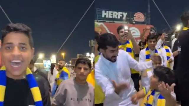 نصراويون بعد الفوز على الفيحاء: هاتوا الهلالي..فيديو
