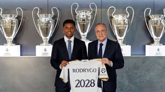 ريال مدريد يجدد عقد رودريغو حتى 2028
