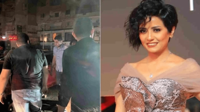 نجاة فنانة مصرية من حادث مروع