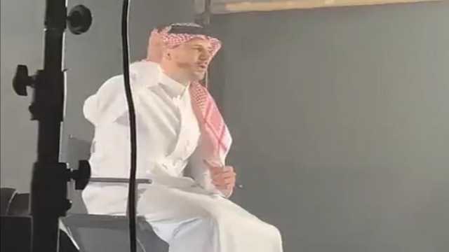 ميتروفيتش بالزي السعودي