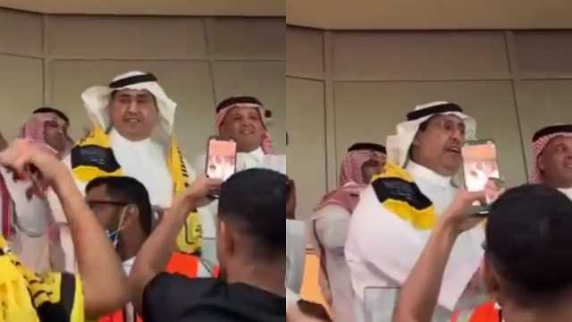 تفاعل الاتحاديين مع منصور البلوي..فيديو